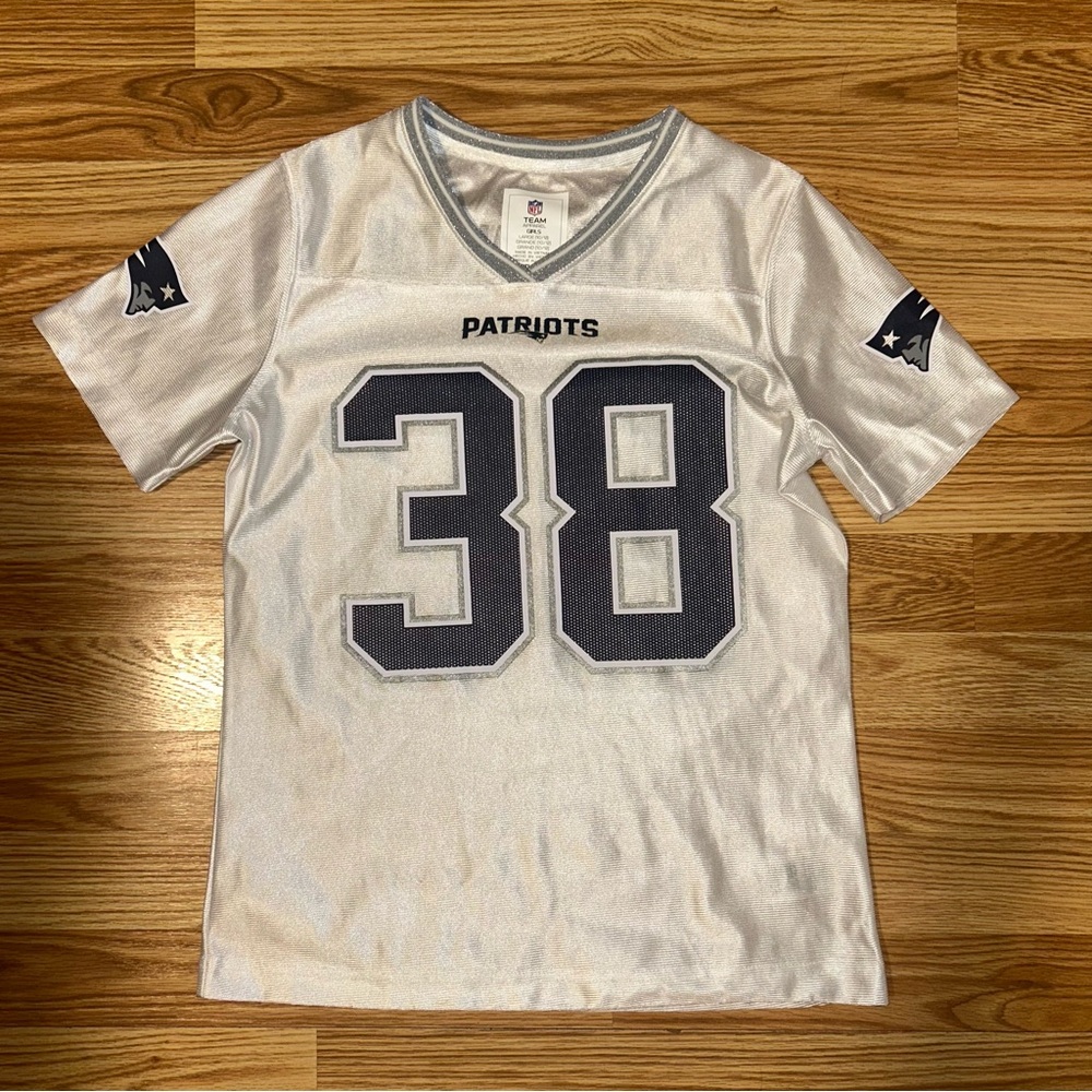 Patriots Kids White Jersey